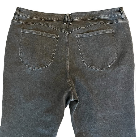 Lane Bryant Black Denim Jeans Flex Magic Signature Fit Mid Rise Skinny New 28 - Picture 9 of 12